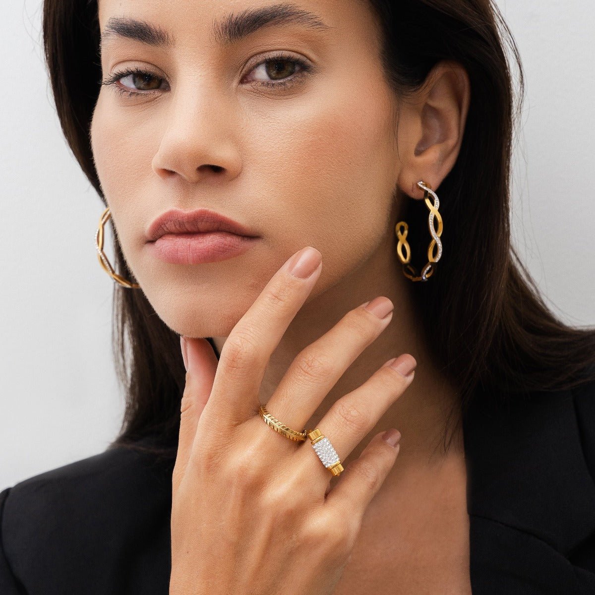 Lumia Spinning Ring – 18K Gold Plated