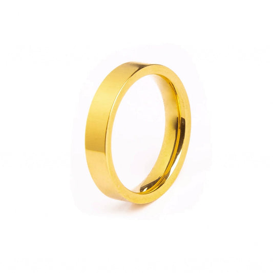 Square Comfort Band – 18K Gold Plated 