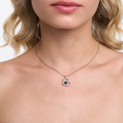 Personalized Heart Photo Necklace