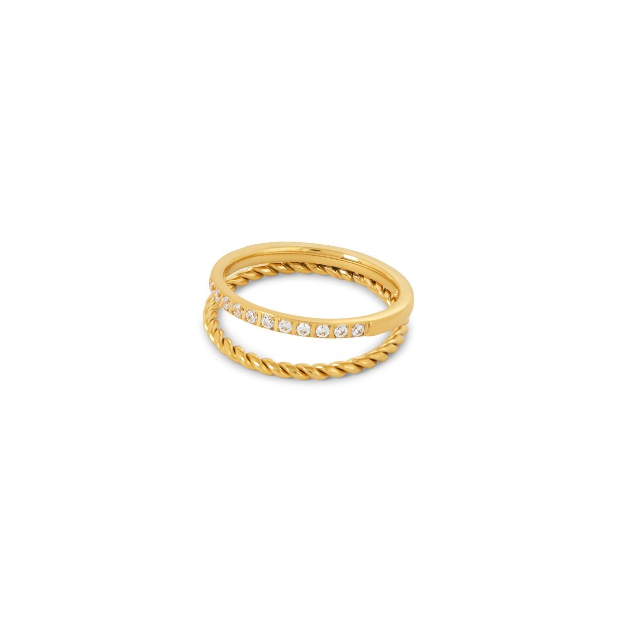 Aurora Crystal Band – 18K Gold Plated