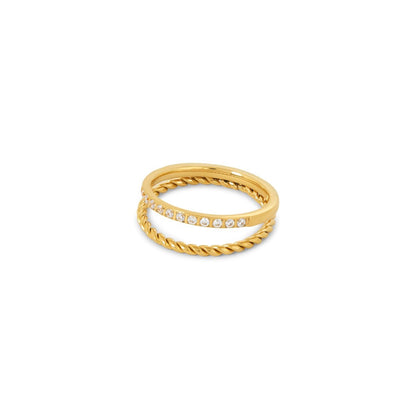 Aurora Crystal Band – 18K Gold Plated