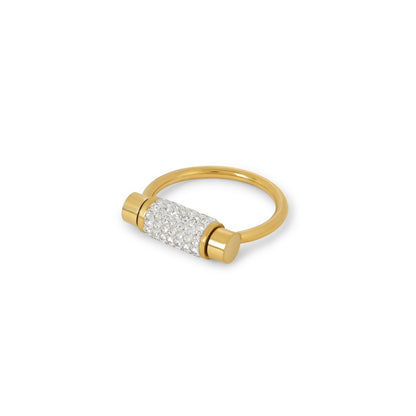 Lumia Spinning Ring – 18K Gold Plated