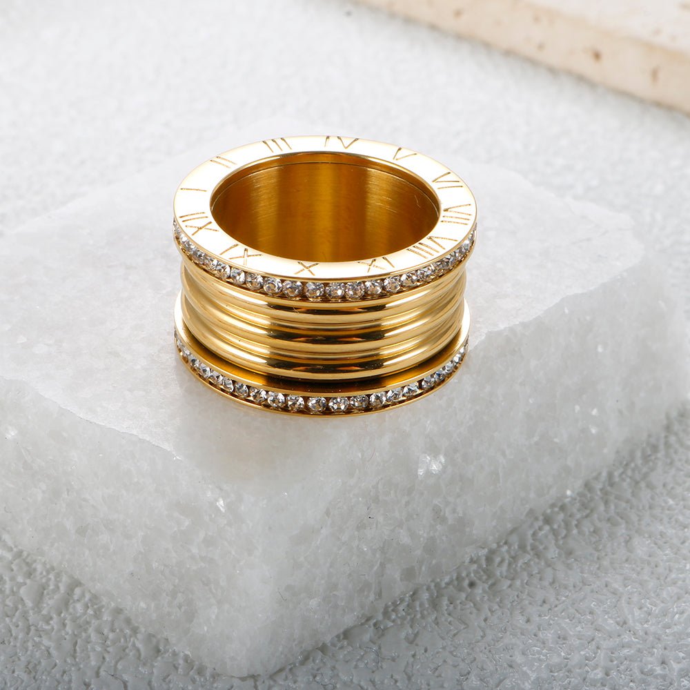 Imperial Luxury Ring – 18K Gold Plated