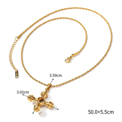 Tiger's Eye Necklace – 18K Gold Triple Plated