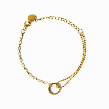 Une Bracelet Plated in 18k Gold 