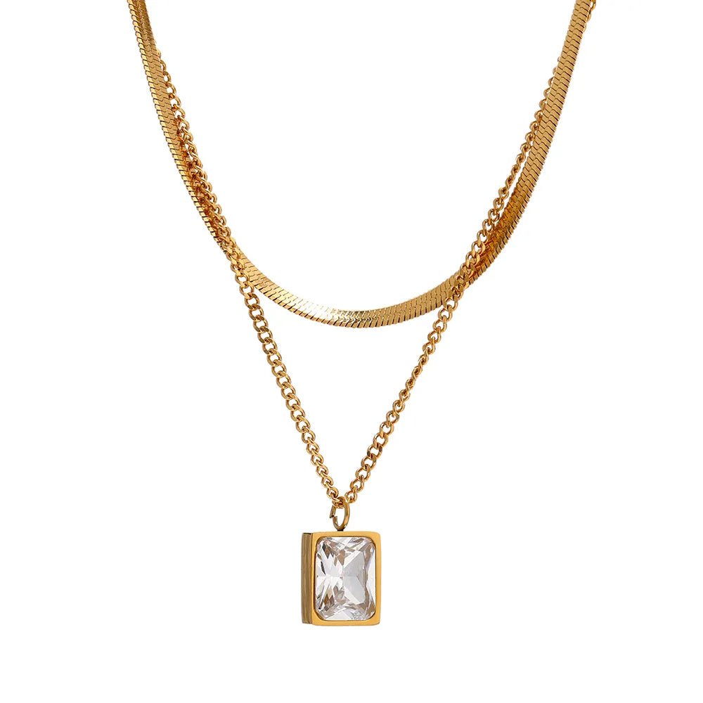 Paris Layered Necklace Set – 18K Gold Plated