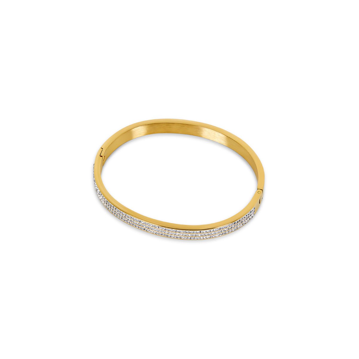 Aurion Luxe Cuff Bracelet – 18K Gold Plated | Rosarat