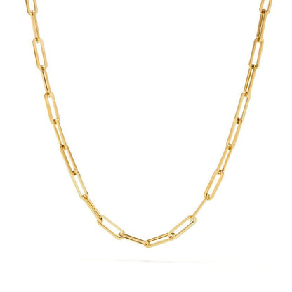Celina Chain Necklace – 18K Gold Plated