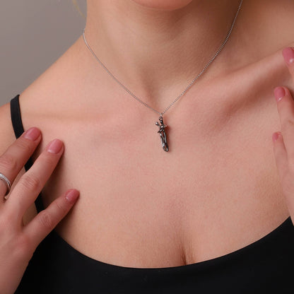 Hug Necklace – Solid Gold