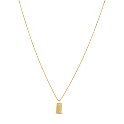 Liora Initial Necklace – 18K Gold Plated