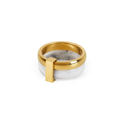 Rich Layers Ring – 18K Gold Plated