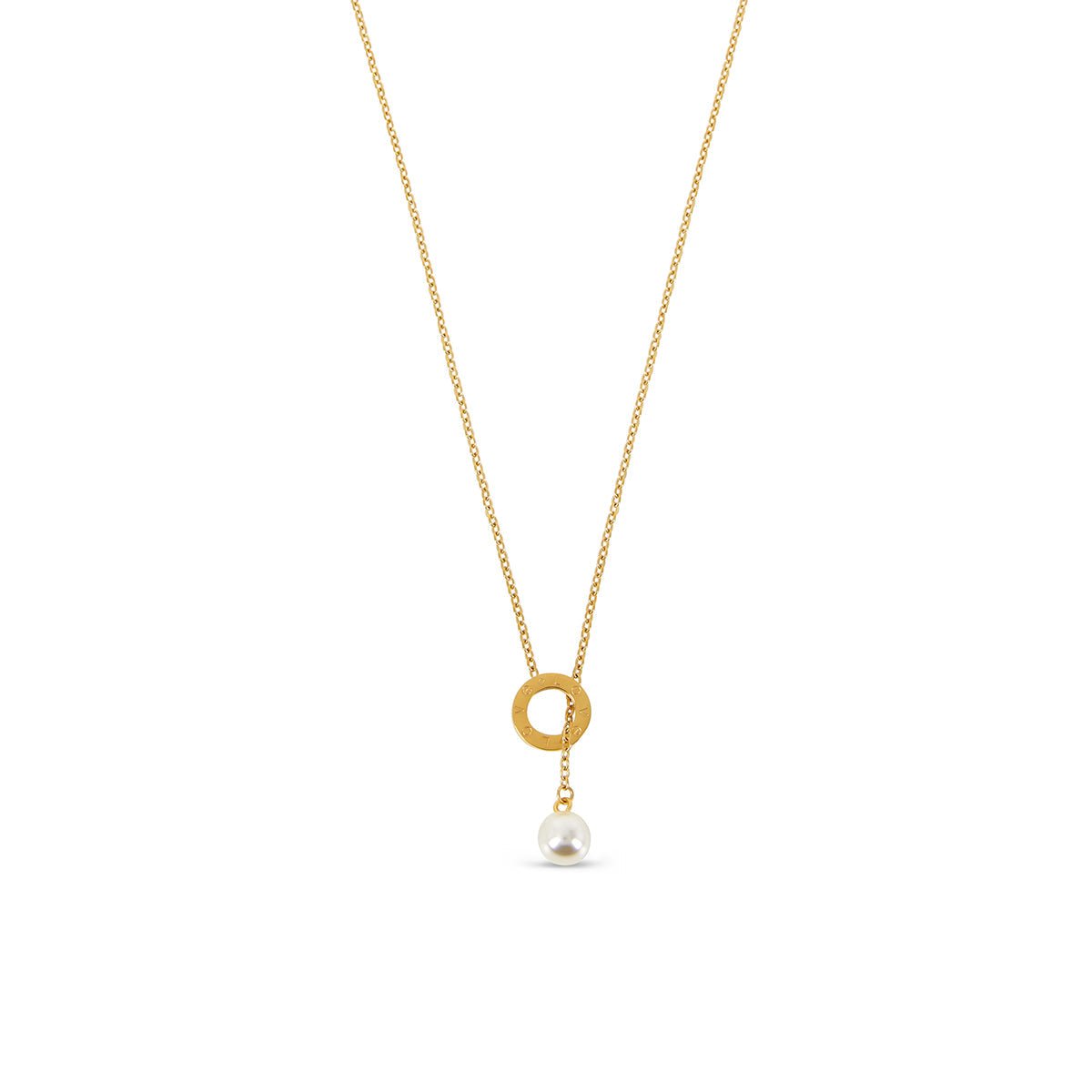 Sorella Pearl Necklace – 18K Gold Plated