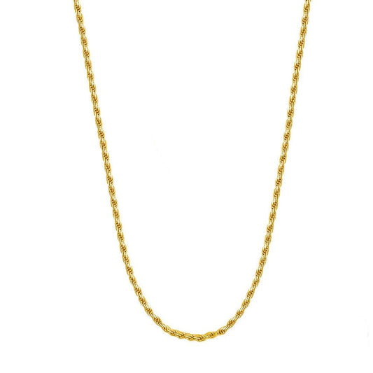Baiano Fine Rope Necklace – 18K Gold Plated