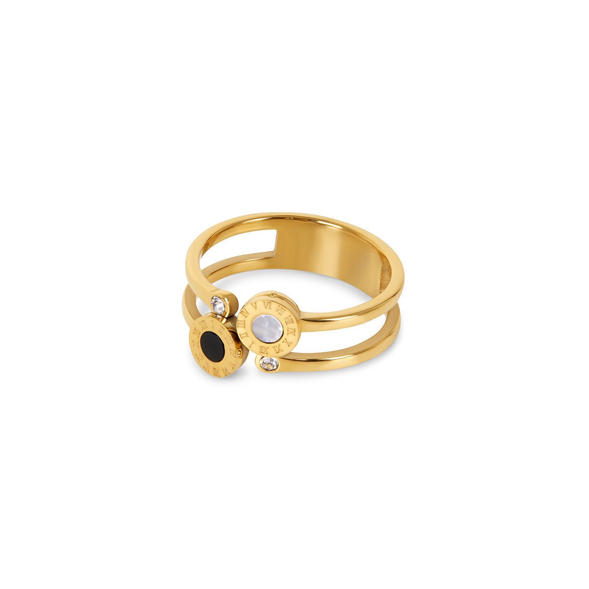 Venice Roman Ring – 18K Gold Plated