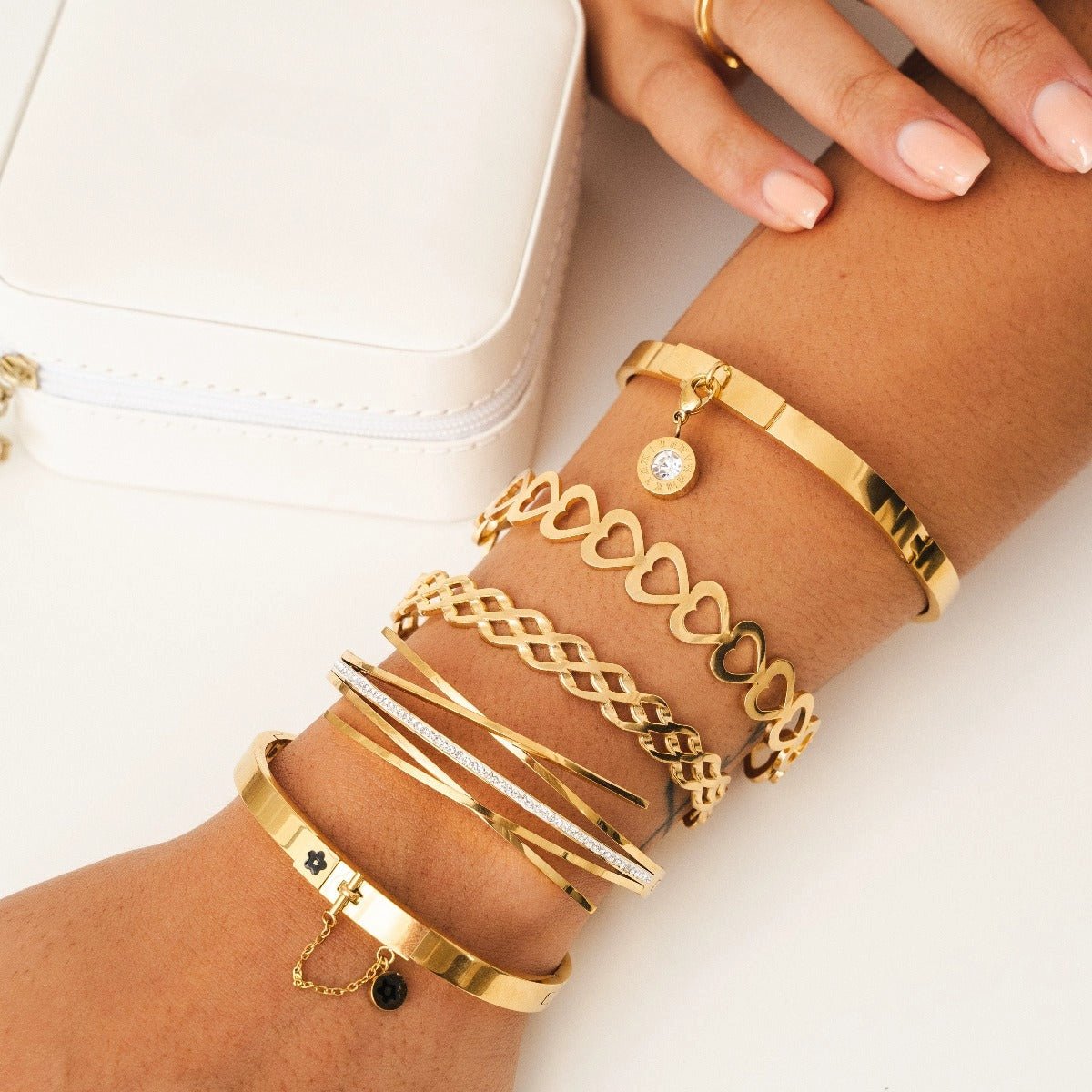 Florence Radiance Cuff – 18K Gold Plated | Rosarat