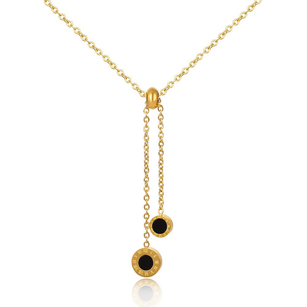 Athenas Lariat Necklace – 18K Gold Plated