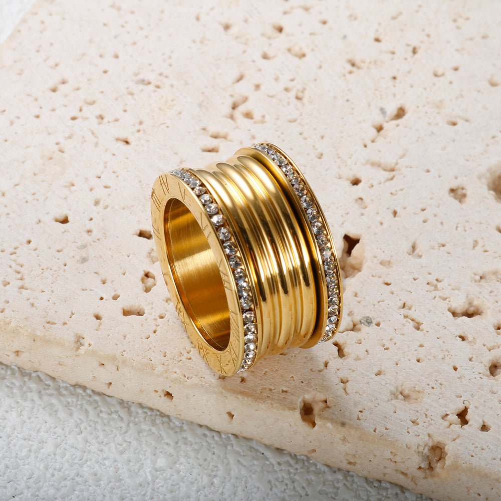 Imperial Luxury Ring – 18K Gold Plated