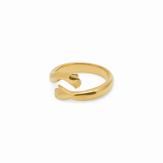Embrace Hug Ring – 18K Gold Plated 
