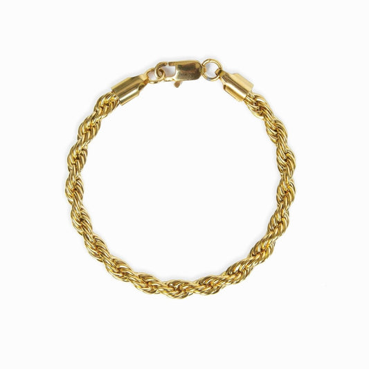 18K Gold Plated Bahian Cord Bracelet