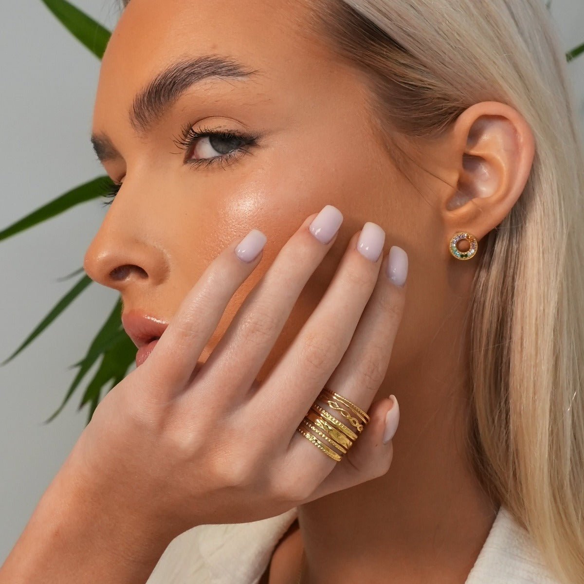 Royale Adjustable Ring – 18K Gold Plated