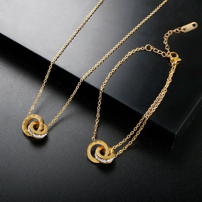 Imperial Zirconia Necklace – 18K Gold Plated 