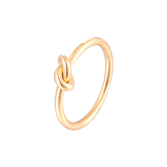 Knot Ring – 18K Gold Plated