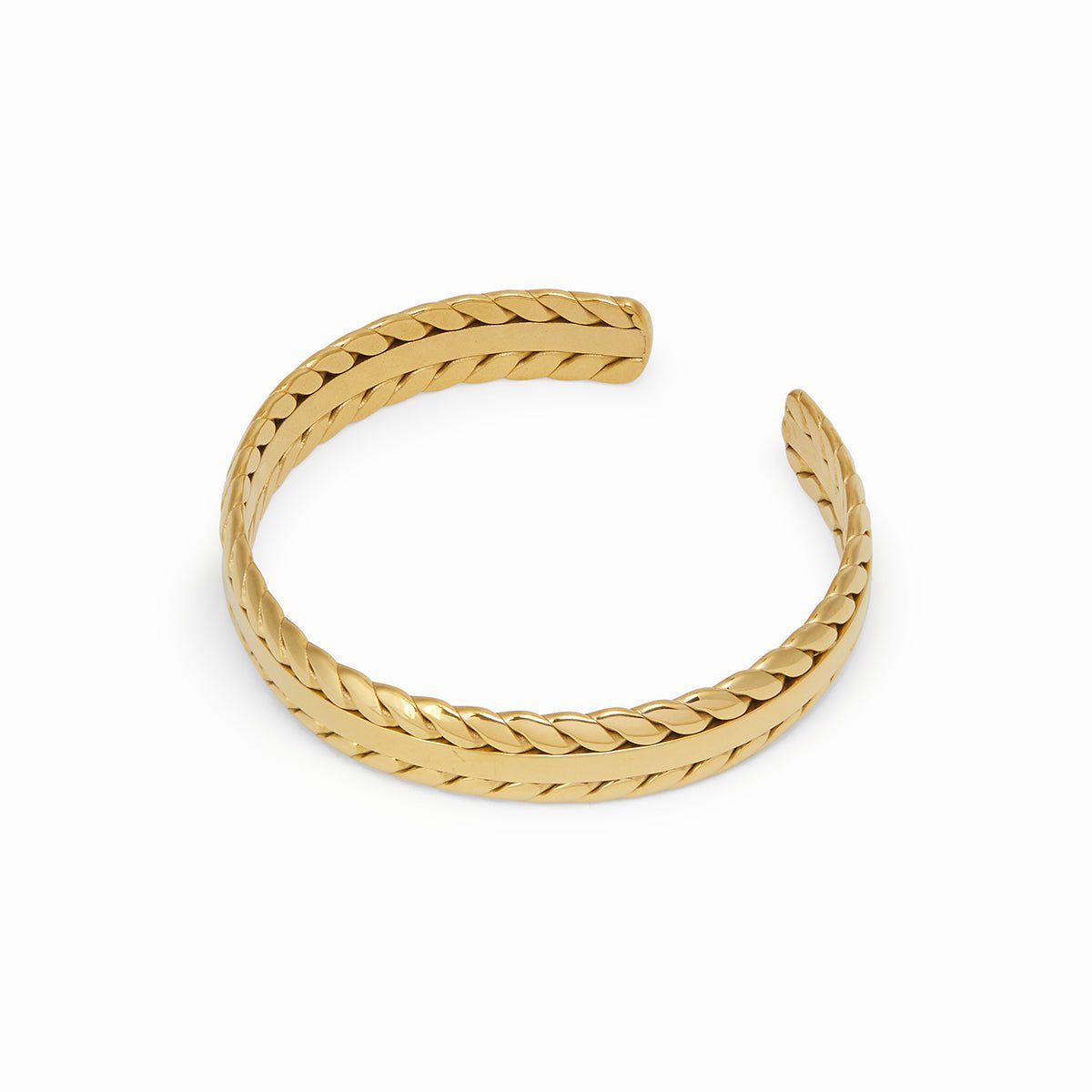 Evelune Golden Leaf Bracelet – 18K Gold Plated | Rosarat 