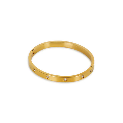 Amélie Grace Cuff – 18K Gold Plated | Rosarat 