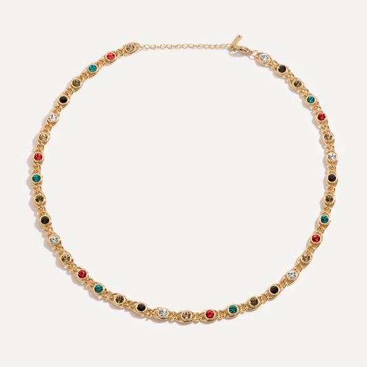 Chloé Necklace Plated in 18k Gold
