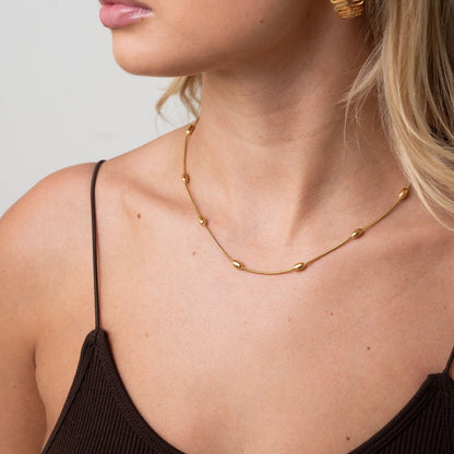 Sphere Necklace – 18K Gold Triple Plated