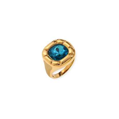 Dulcis Cocktail Ring – 18K Gold Plated 