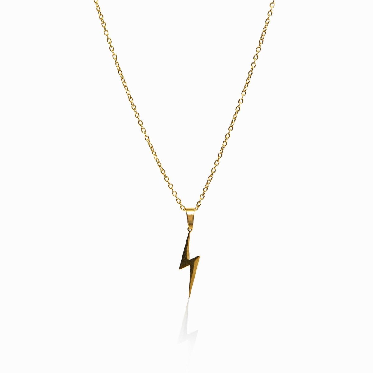 Volt Spark Necklace – 18K Gold Triple Plated
