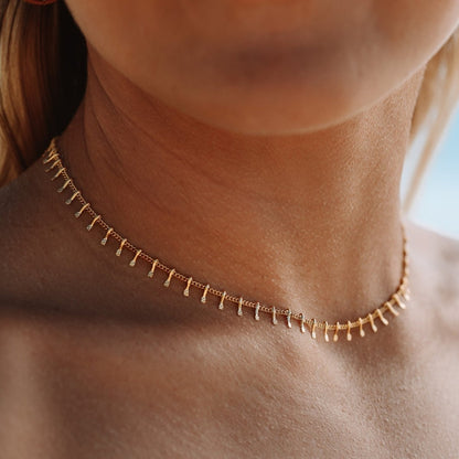 Jurerê Choker Necklace – 18K Gold Plated