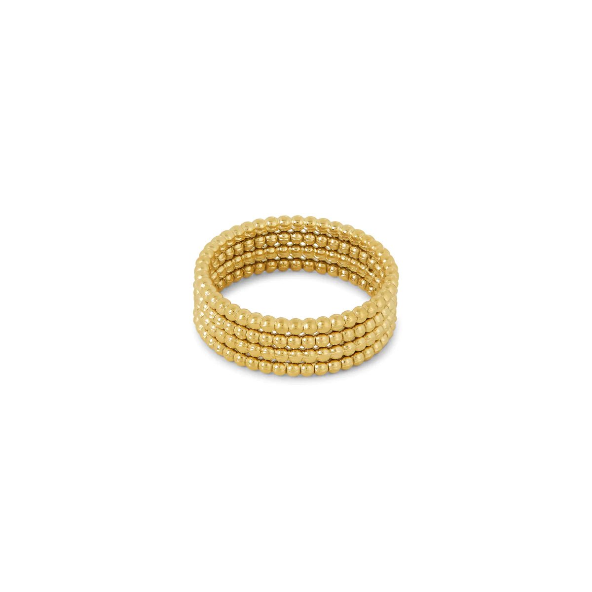 Iconic Sphere Ring – 18K Gold Plated