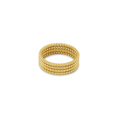 Iconic Sphere Ring – 18K Gold Plated