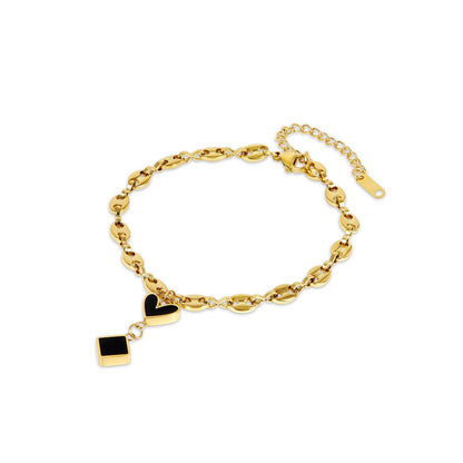 Tulum Anklet Plated in 18k Gold 